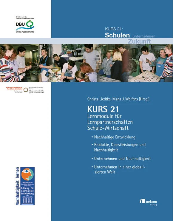 2005-KURS 21-Lernmodule für Lernpartnerschaften Schule -Wirtschaft-9783865810021-Buchcover