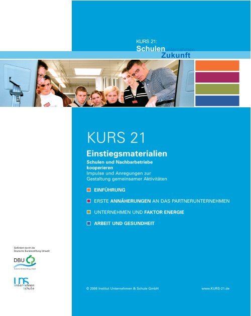 KURS-21-Einstiegsmaterialien-pdf-portal-schule-wirtschaft-Buchcover